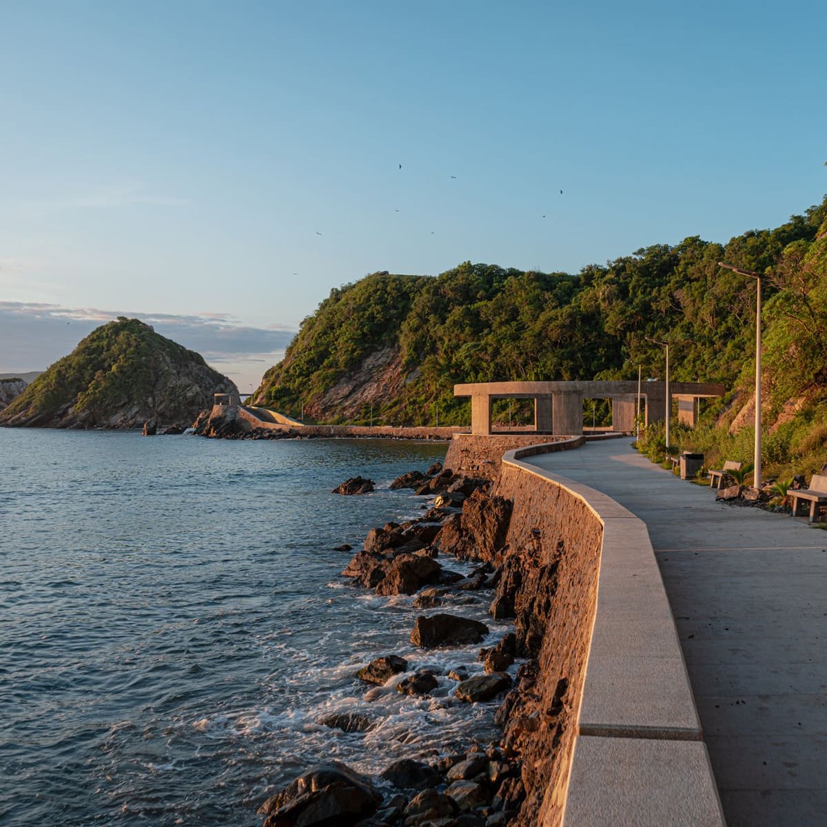 Vista desde el aire de san patricio melaque jalisco
